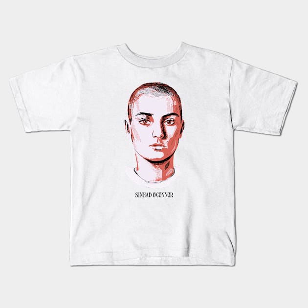 Sinead o connor Kids T-Shirt by Dream the Biggest